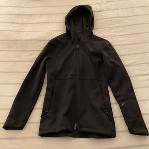 North face hooded jacket XS